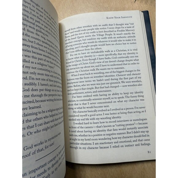 Wrestling for my Life Shawn Michaels book. - Picture 3 of 4